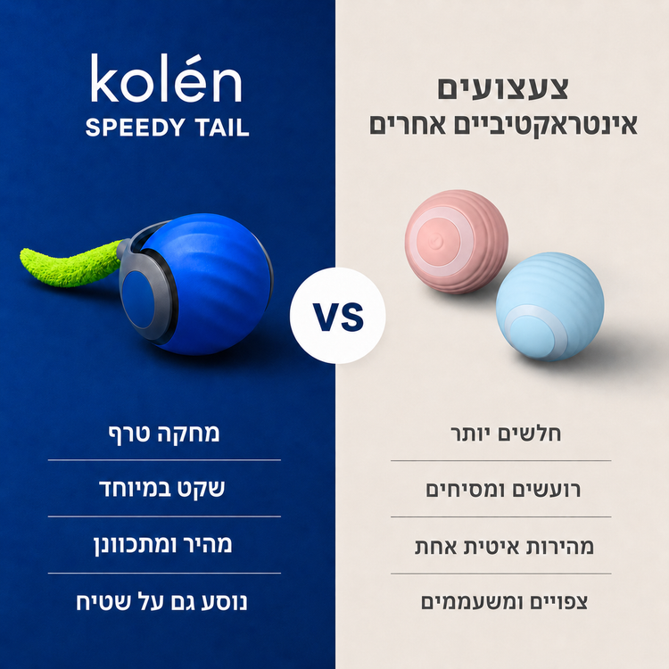 ספידי טייל · צעצוע הציד החכם לחתולים